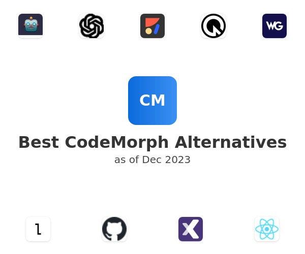 Best CodeMorph Alternatives