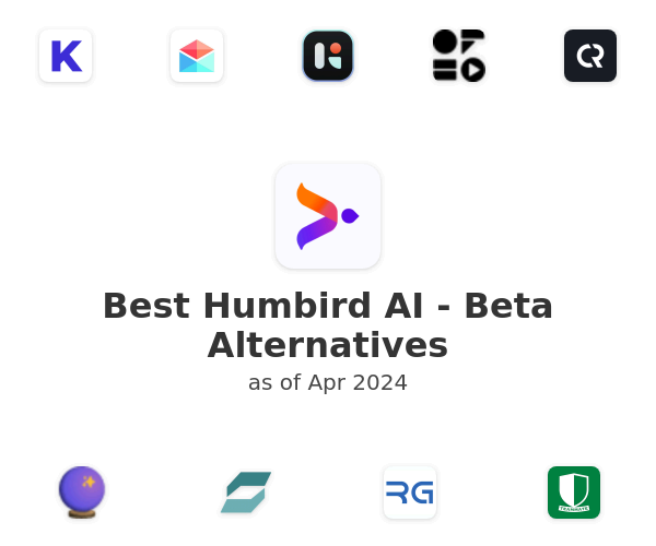 Best Humbird AI - Beta Alternatives