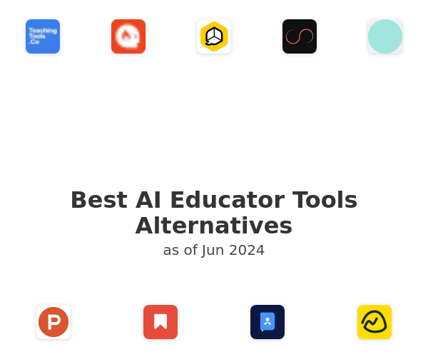 Best AI Educator Tools Alternatives