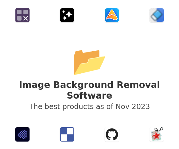 The best Image Background Removal products