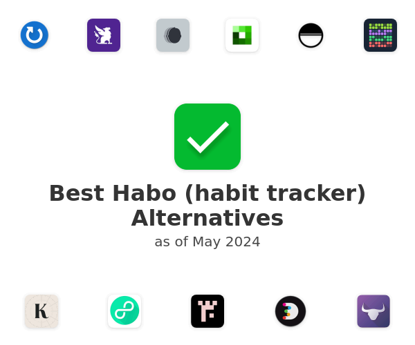 Best Habo (habit tracker) Alternatives