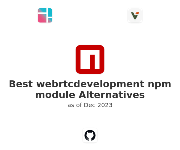 Best webrtcdevelopment npm module Alternatives