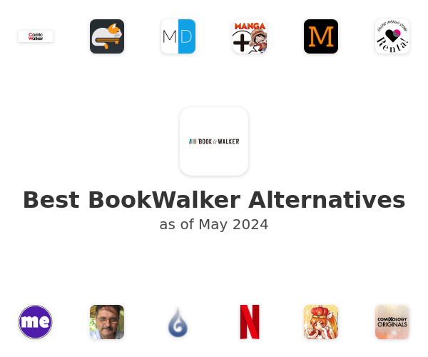 Best BookWalker Alternatives