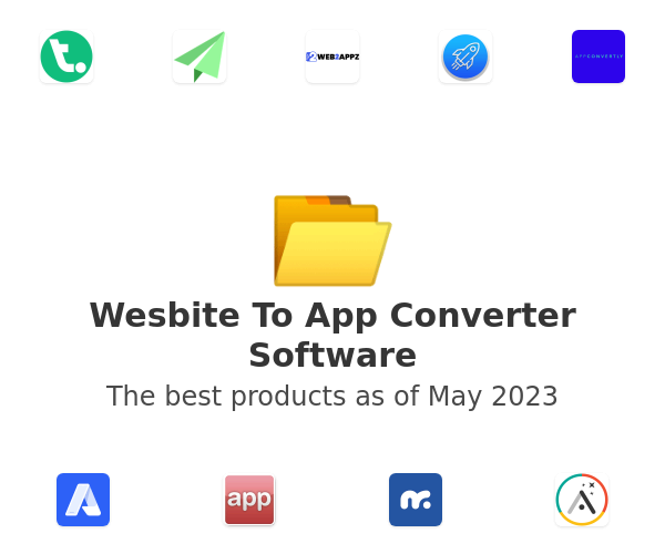 The best Wesbite To App Converter products