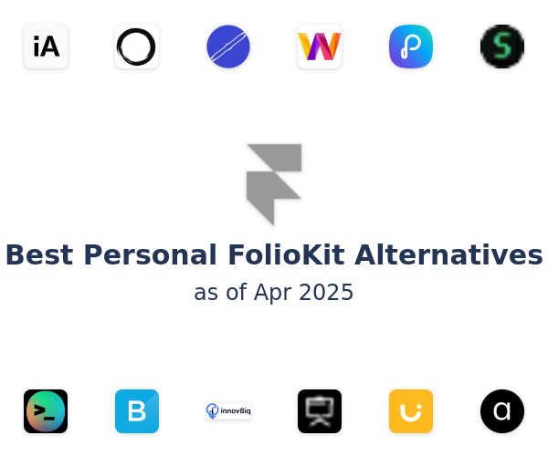 Best Personal FolioKit Alternatives