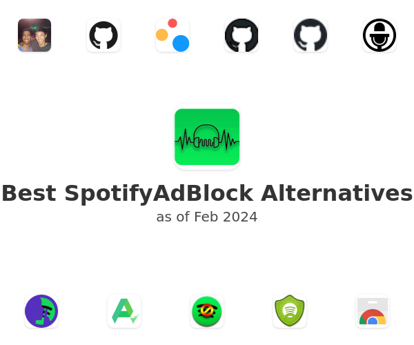 Best SpotifyAdBlock Alternatives