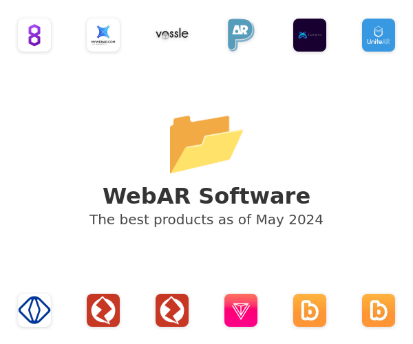 The best WebAR products