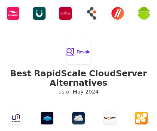 Best RapidScale CloudServer Alternatives