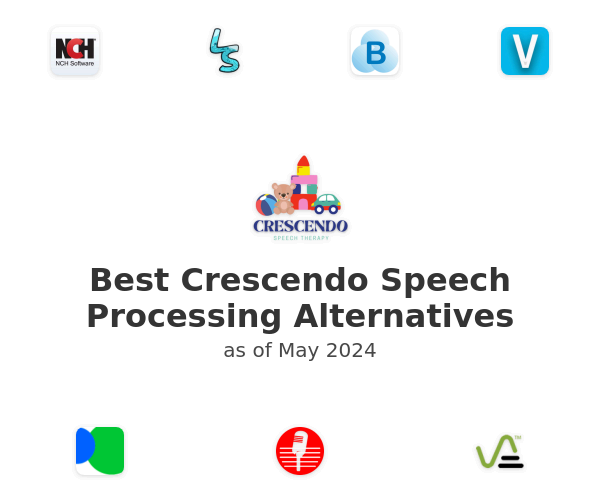 Best Crescendo Speech Processing Alternatives
