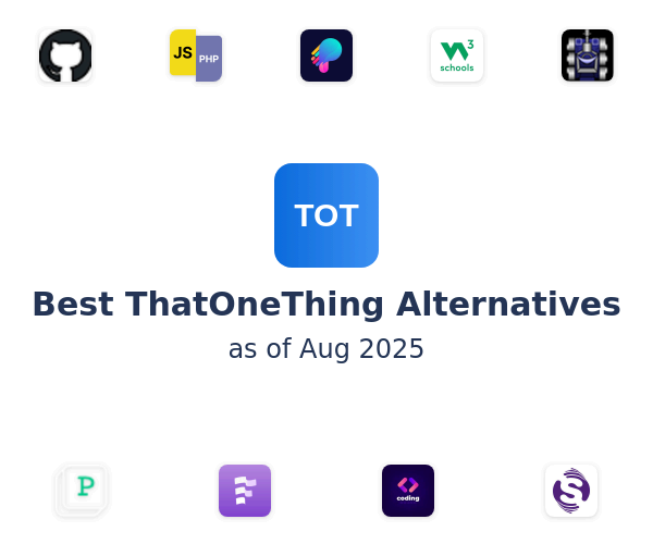 Best ThatOneThing Alternatives