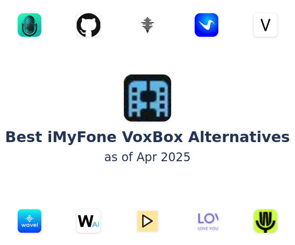 Best iMyFone VoxBox Alternatives