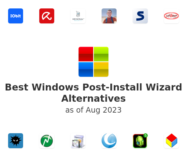 Best Windows Post-Install Wizard Alternatives