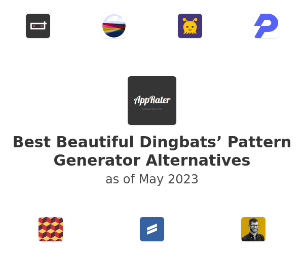 Best Beautiful Dingbats’ Pattern Generator Alternatives