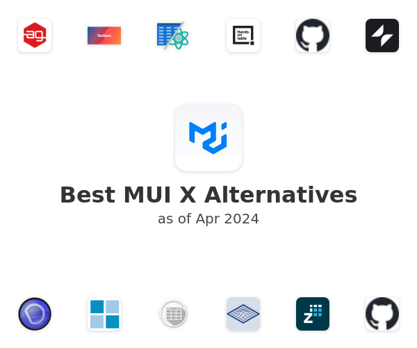 Best MUI X Alternatives