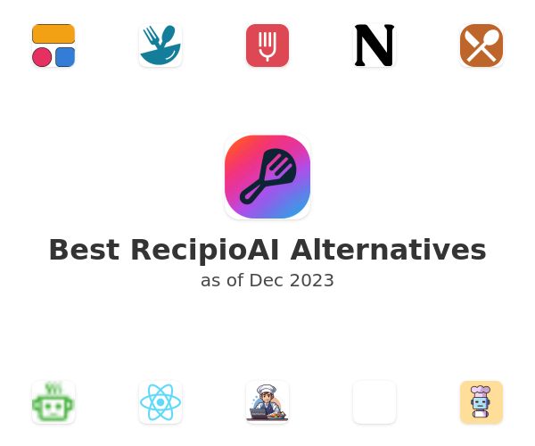 Best RecipioAI Alternatives