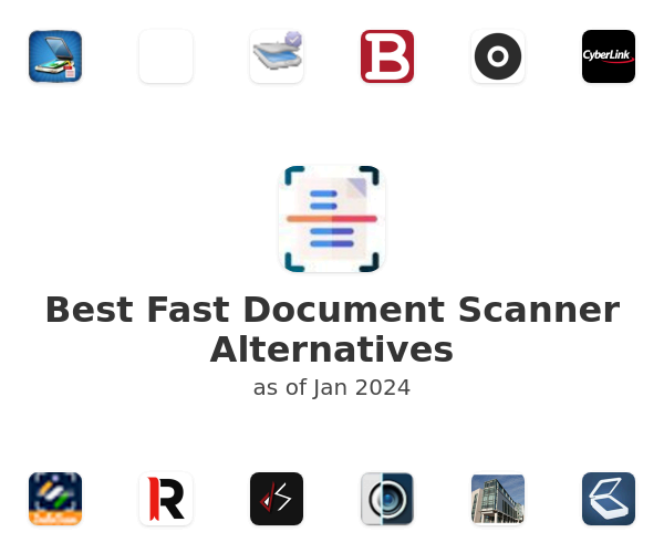 Best Fast Document Scanner Alternatives