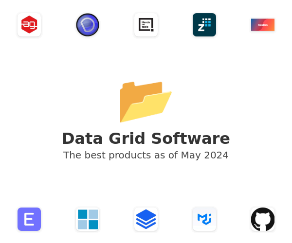 The best Data Grid products