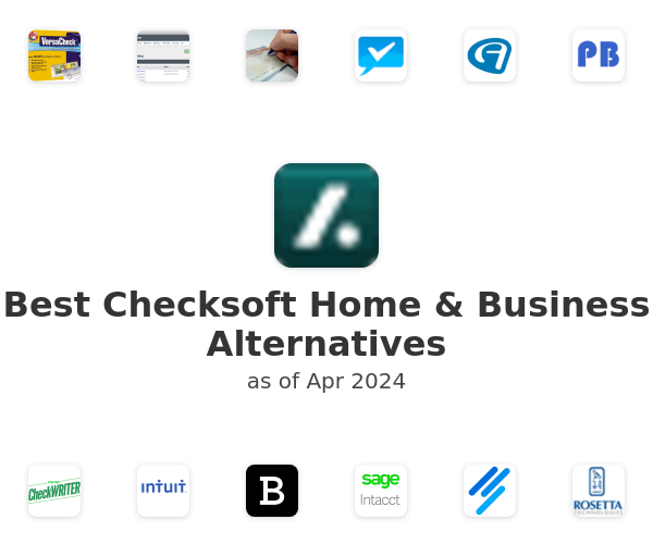 Best Checksoft Home & Business Alternatives