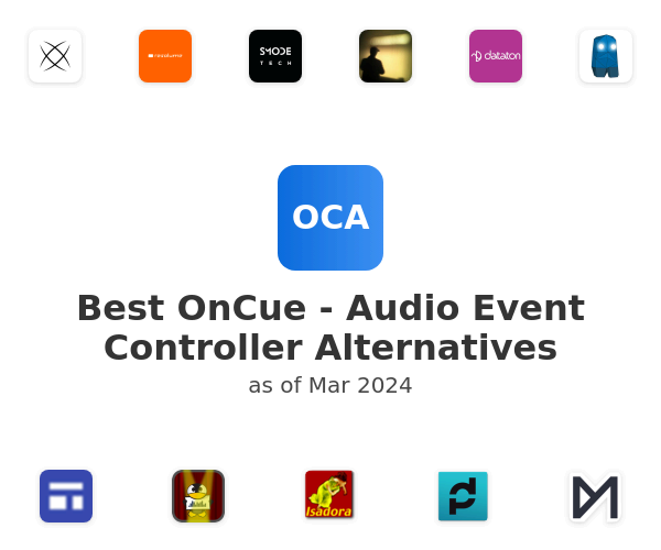 Best OnCue - Audio Event Controller Alternatives