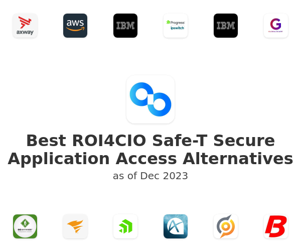 Best ROI4CIO Safe-T Secure Application Access Alternatives