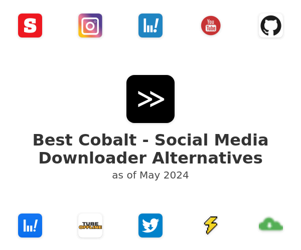 Best Cobalt - Social Media Downloader Alternatives