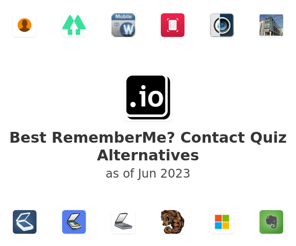 Best RememberMe? Contact Quiz Alternatives