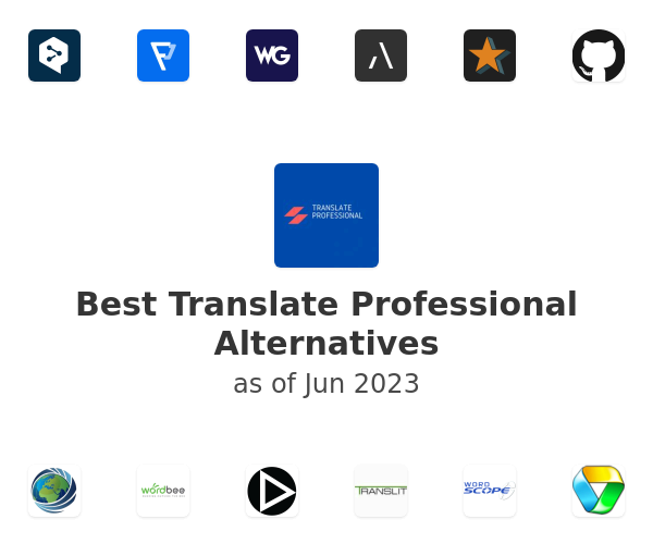 Best Translate Professional Alternatives