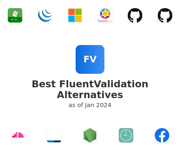 Best FluentValidation Alternatives