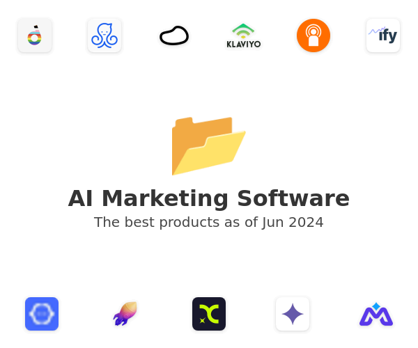 The best AI Marketing products
