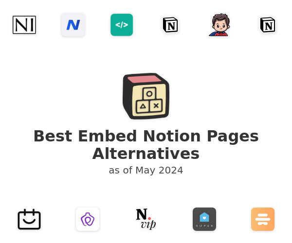Best Embed Notion Pages Alternatives