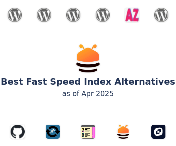 Best Fast Speed Index Alternatives