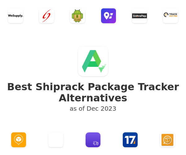 Best Shiprack Package Tracker Alternatives