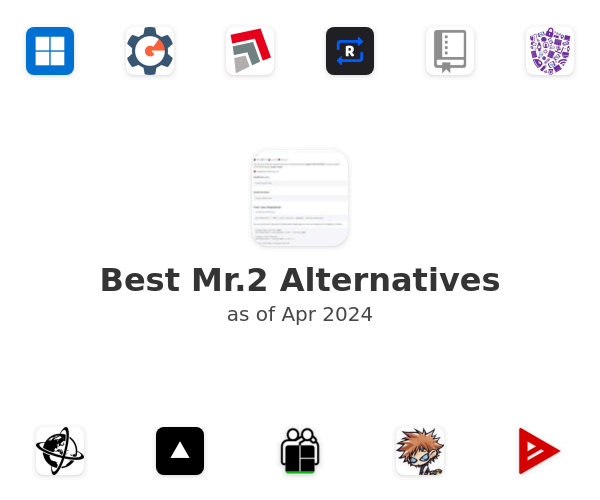 Best Mr.2 Alternatives