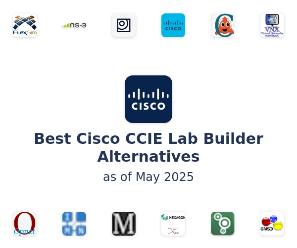 Best Cisco CCIE Lab Builder Alternatives