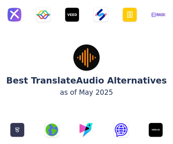 Best TranslateAudio Alternatives