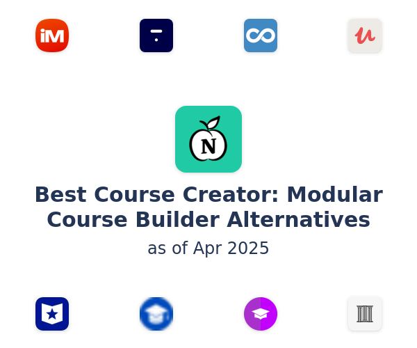 Best Course Creator: Modular Course Builder Alternatives