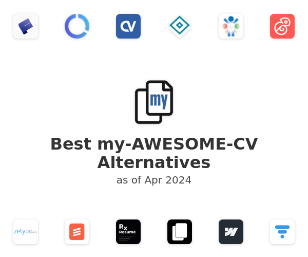Best my-AWESOME-CV Alternatives