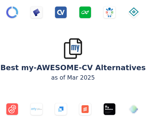 Best my-AWESOME-CV Alternatives