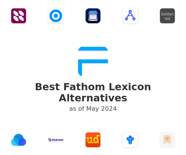Best Fathom Lexicon Alternatives
