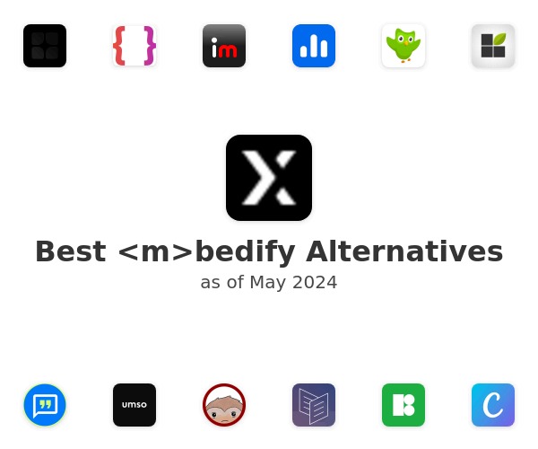 Best <m>bedify Alternatives