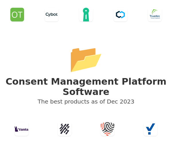 The best Consent Management Platform products
