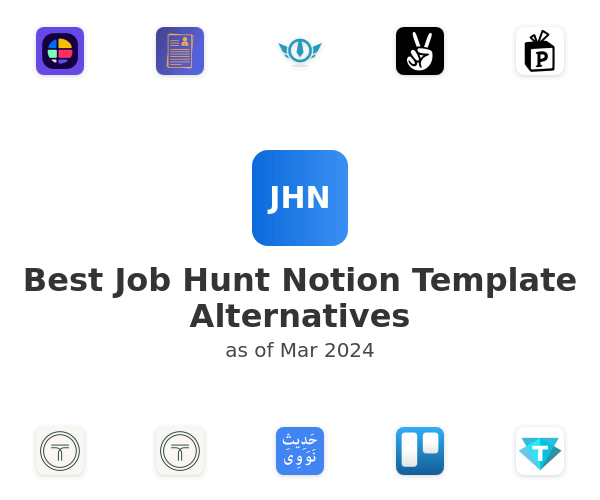 Best Job Hunt Notion Template Alternatives
