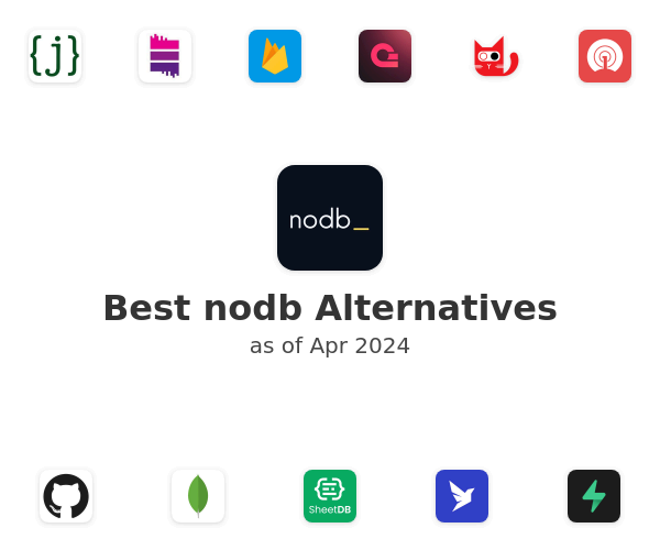 Best nodb Alternatives