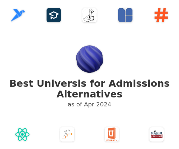 Best Universis for Admissions Alternatives