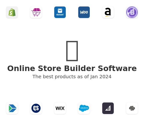 The best Online Store Builder products