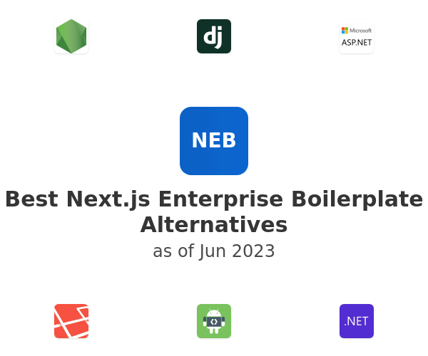 Best Next.js Enterprise Boilerplate Alternatives