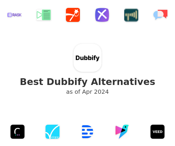 Best Dubbify Alternatives