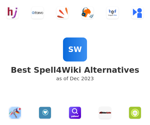 Best Spell4Wiki Alternatives