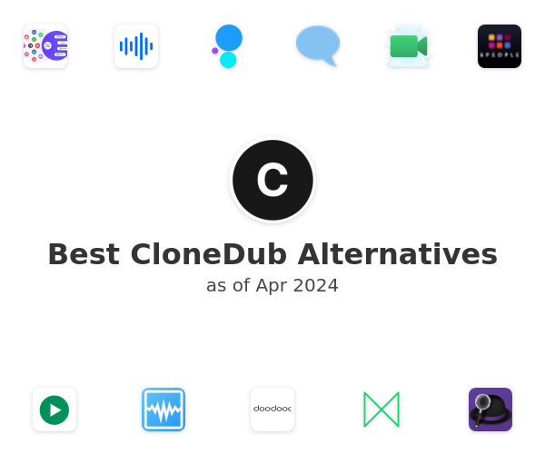 Best CloneDub Alternatives