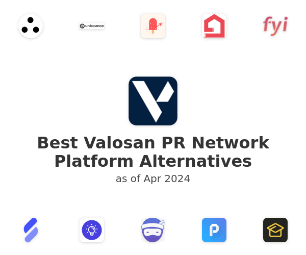 Best Valosan PR Network Platform Alternatives